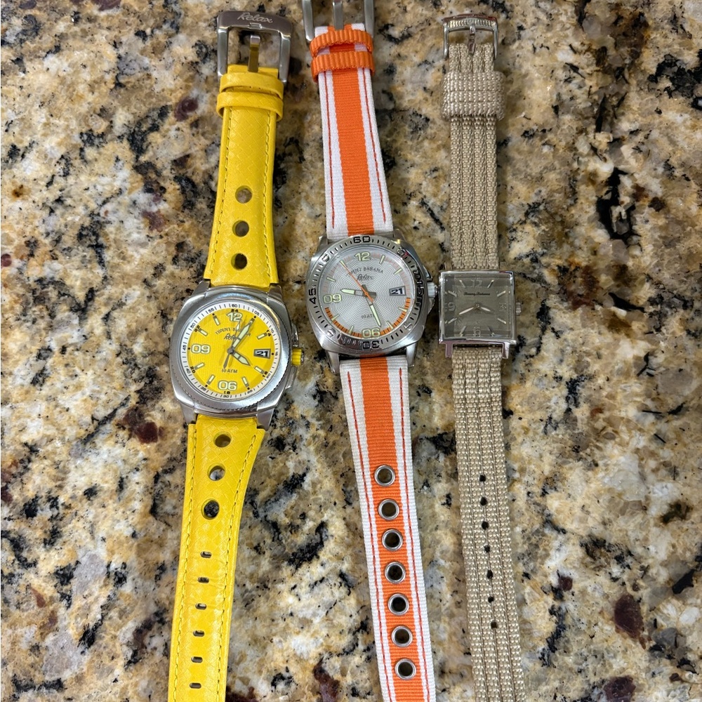 Tommy Bahama Yellow and Orange Women's Watches